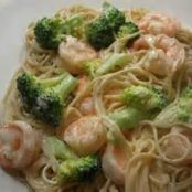 Primavera With Seared Seafood and Goat Cheese Sauce