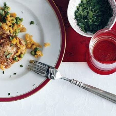 LATIN STYLE CHICKEN THIGHS & RICE