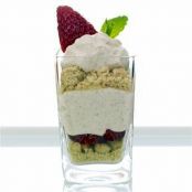 Strawberry Shortcake Spiced Mousse Minis