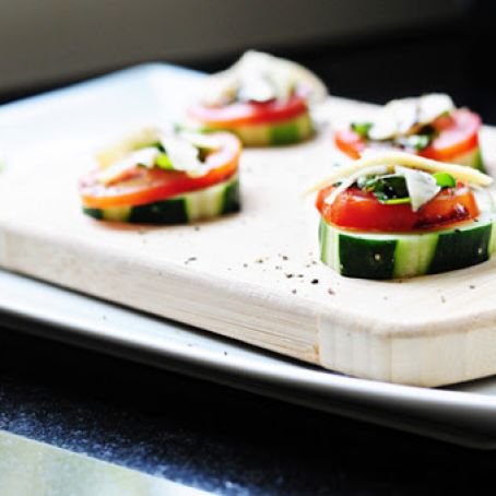 Cucumber Basil Bites