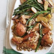 Spice-Scented Roast Chicken and Vegetables