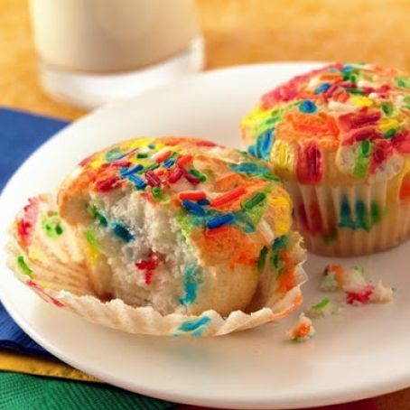Tie-Dyed Cupcakes