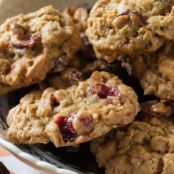 Cookies, Black Walnut, Cranberry & White Chocolate