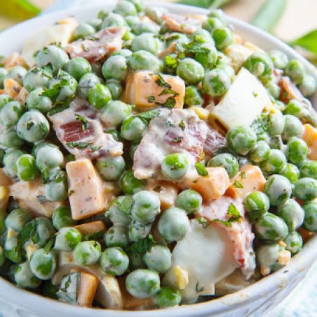 Fresh Pea Salad