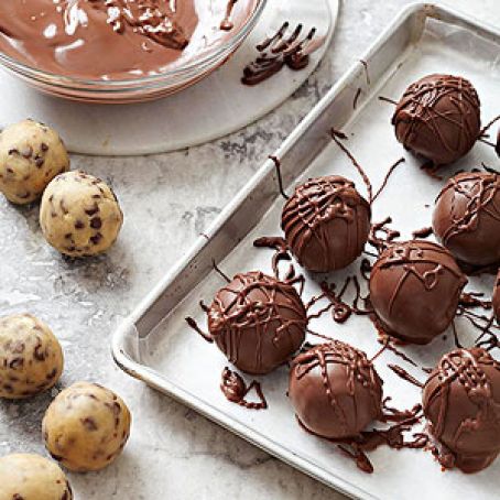 Chocolate Chip-Cookie Dough Truffles