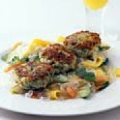 Asian Chicken and Water Chestnut Patties