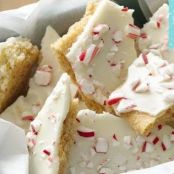 Peppermint Sugar Cookie Bark
