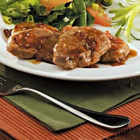 Glazed Pork Medallions