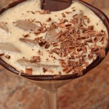 Chocolate Mint Bailey's Martini