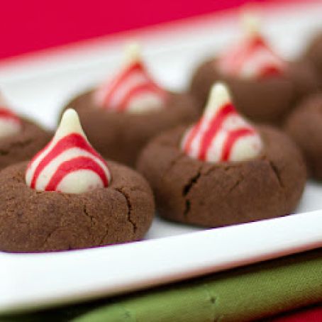 Chocolate Peppermint Blossoms