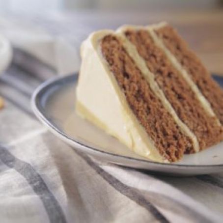 German Chocolate Cake with Butterscotch Frosting