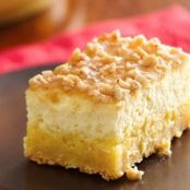 Creme Brulee Cheesecake Bars