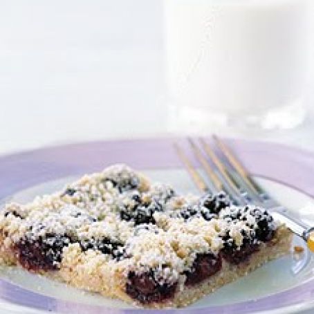 Blackberry-Almond Shortbread Squares