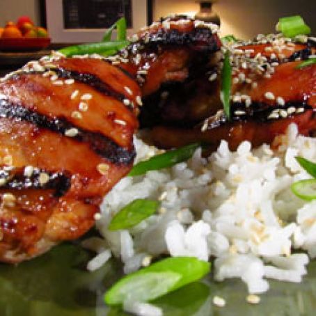 Tamari And Garlic Marinated Chicken Thighs With Coconut Rice Recipe 4 1 5,Poached Chicken Ramen