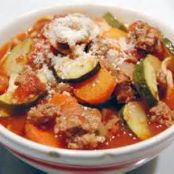 Italian Sausage Soup with Tortellini