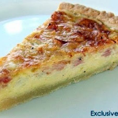 TART - Quiche with Cream Cheese Pastry