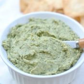 Spinach and Artichoke Hummus