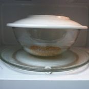 Make Your Own Microwave Popcorn In A Glass Bowl