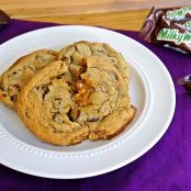 Salted Milky Way Chocolate Chip Cookies
