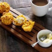 Garlic and Sun-Dried Tomato Corn Muffin