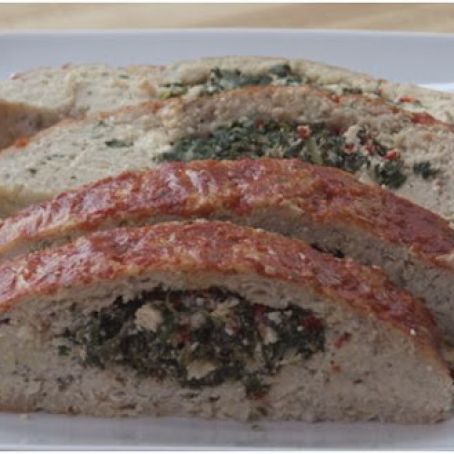 Stuffed Turkey Meatloaf