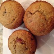 Cranberry Orange Pecan Oat Bran Muffins