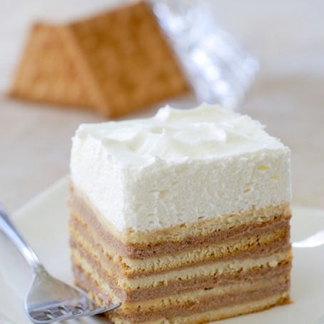 No Bake Butter Biscuit Cake