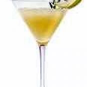 Pear Martini with Lemon Rosemary