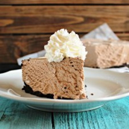 Frozen Hot Chocolate Cheesecake
