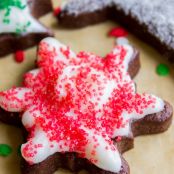 The Softest Chocolate Sugar Cookies