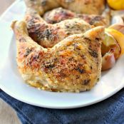 Lemon + Herbes de Provence Baked Chicken