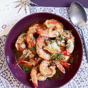 Shrimp with Chile-Lemon Butter