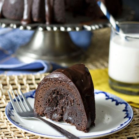 Fudge Tunnel Cake