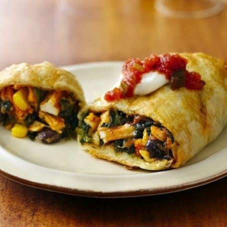 southwest mini cresent burritos