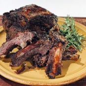 GARLIC & HERB CRUSTED STANDING RIB ROAST