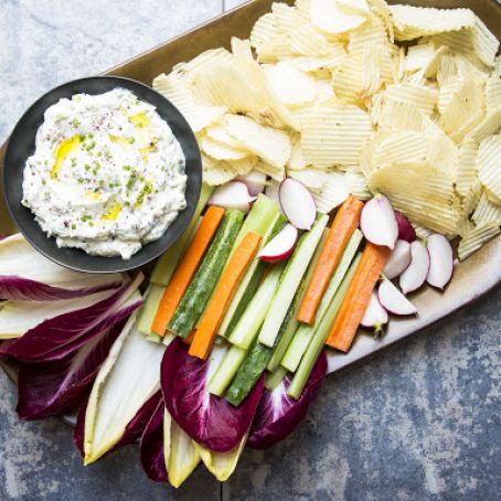 Sautéed Onion and Yogurt Dip