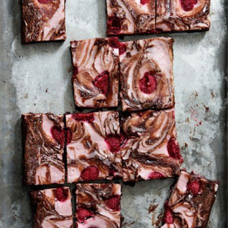 Raspberry Cheesecake Brownies