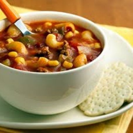 Chili-Mac Soup