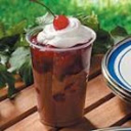 Chocolate Rasberry Parfait