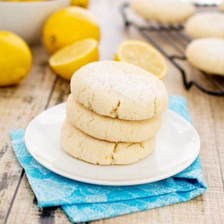 Chewy Lemon Sugar Cookies