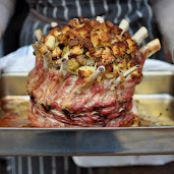 Crown Roast of Pork & Oyster Stuffing