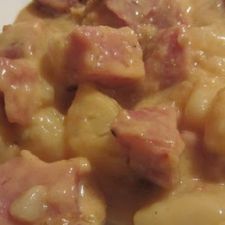 leftover ham and potato casserole