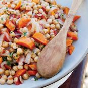 Chickpeas with Tomatoes and Carrots