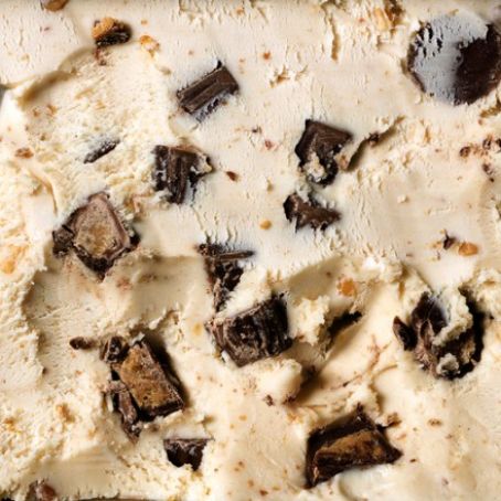 Peanut Butter Cup Crunch Ice Cream