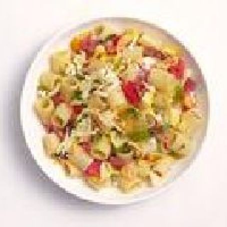 Shaved Squash and Tomato Pasta