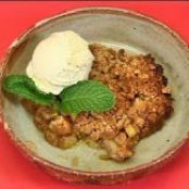 Apple Rhubarb Crisp