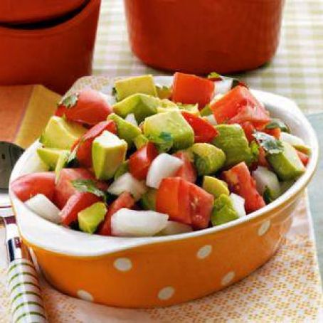 Chunky Tomato-Avocado Salad