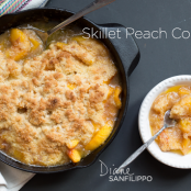 cobbler - Skillet Peach (fruit) Cobbler