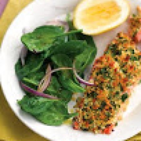 Herb-Crusted Salmon