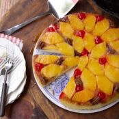 PECAN PINEAPPLE UPSIDE-DOWN CAKE